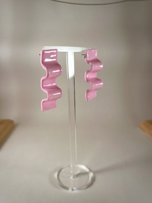 Pink Waves Glossy