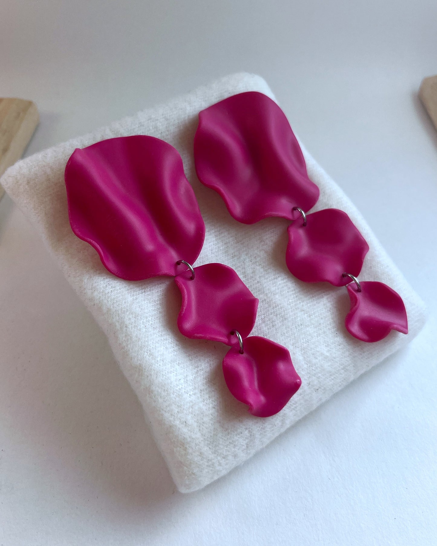 Poppy petals large pink
