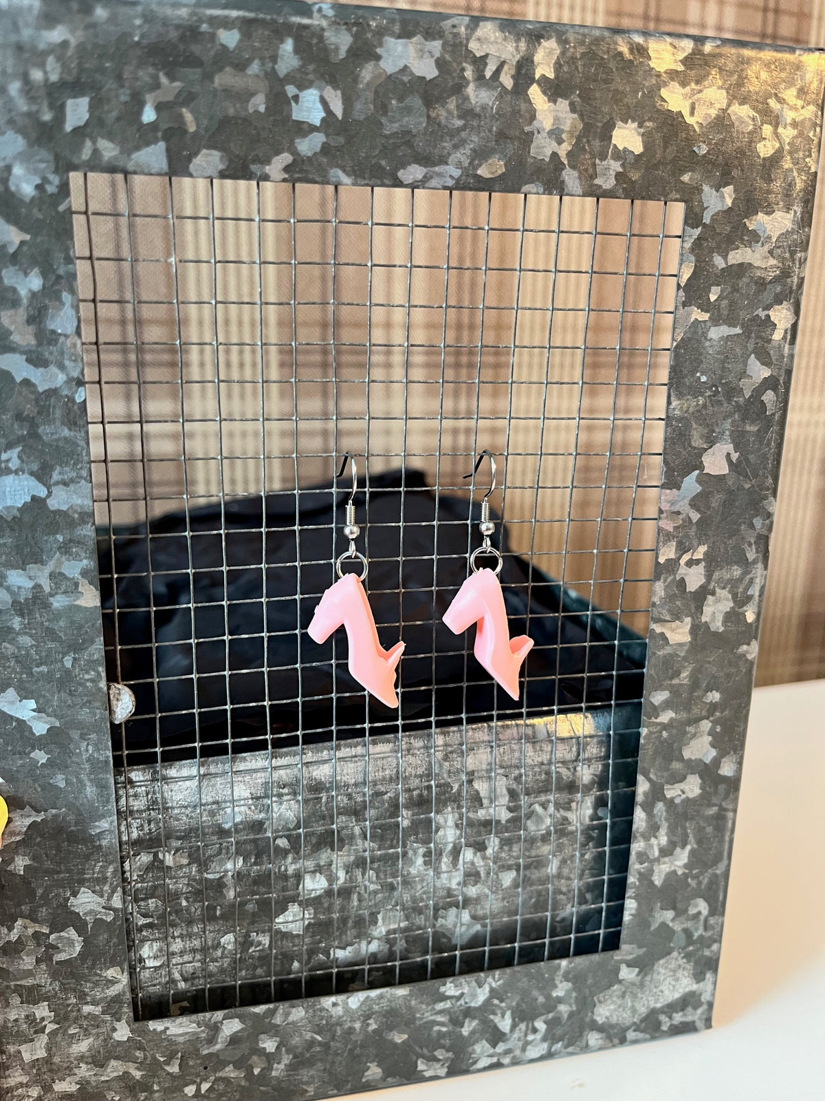 Örhängen rosa skor